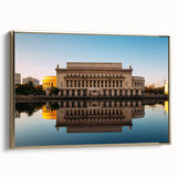 Framed canvas wall art featuring a vintage-style Philippine landscape in muted gold and black tones, ideal for bedroom decor.