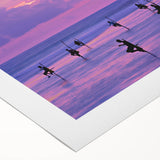 Art deco poster of a Sri Lankan landscape in muted green and blue hues on rolled canvas, suitable for dining room decor.