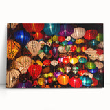 Black and white photograph of a Vietnamese landscape on large stretched canvas, ideal for kitchen wall art or bedroom decor.