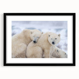 Extra large abstract art print featuring a vibrant, colorful depiction of Manitoba scenery on a textured canvas.