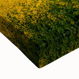 Black and white landscape art painting of Saskatchewan scenery on a large stretched canvas, ideal for bedroom wall decor.