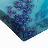 Large art of a Caribbean landscape in black and white on stretched canvas, ideal for bedroom wall decor.