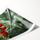 Extra large wall art featuring line art flowers in soft pastel shades on rolled canvas, suitable for large living room decor.