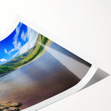 Extra large wall art of line art flowers in black on white background, rolled print, ideal for large living room wall art.