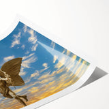 Extra large wall art featuring line art flowers in black on white, rolled print, ideal for large living room wall decor.