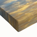 Black and white landscape art of Piccadilly, England, on large stretched canvas, ideal for bedroom decor.