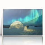 Mid-century modernist art of a Finnish landscape, muted earth tones on acrylic, ideal for nursery wall art.