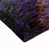 Black and white landscape art painting of Provence on stretched canvas, ideal for bedroom wall art.