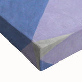 Black and white landscape art painting of Bavarian scenery on large stretched canvas, suitable for bedroom wall decor.