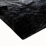 Large art depicting a black and white Icelandic landscape on stretched canvas, suitable for bedroom wall decor.