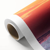 Art Deco style poster of a European Lithuanian scenery on rolled canvas, suitable for nursery wall art.