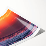 Extra large wall art featuring line art flowers in monochrome, printed on rolled canvas.