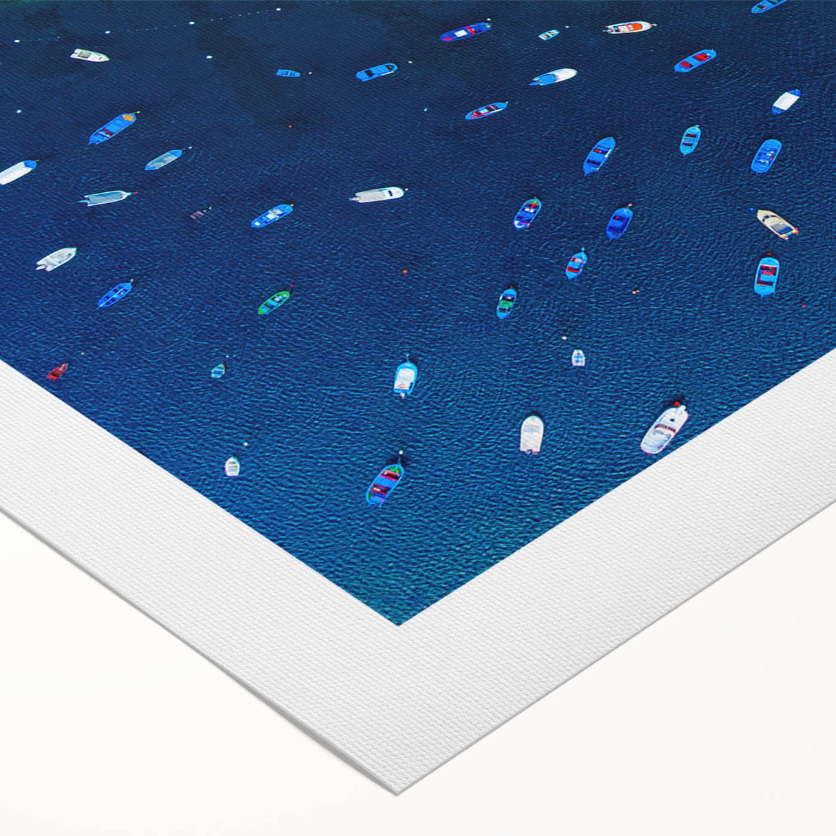 Art deco poster featuring a serene Canary Islands landscape on rolled canvas, suitable for dining room ambiance.