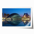 Extra large rolled print depicting a scenic Valencia landscape with vibrant floral elements, ideal for art wall dining room.