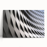 Black and white photograph of a Swiss landscape on a large stretched canvas, ideal for kitchen wall art or bedroom decor.