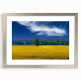 Textured abstract art print featuring muted earth tones on a silver-framed mat, ideal for bedroom wall decor.