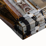 Large art of Vatican scenery in black and white on stretched canvas, ideal for bedroom wall decor.