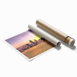 Extra large wall art featuring line art flowers in muted hues on a rolled canvas, suitable for large living room decor.