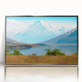 Mid-century modernist art depicting the Canterbury.