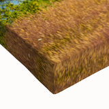 Large art of a black and white New Zealand Canterbury landscape on stretched canvas, suitable for bedroom wall decor.