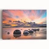 Black and white photograph of Otago, New Zealand on stretched canvas, suitable for kitchen wall art.