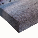 Black and white landscape art painting of an Argentinean scene on stretched canvas, suitable for bedroom wall art.