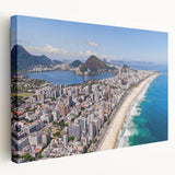 Large canvas print of a vibrant Brazilian landscape, ideal for kitchen wall art.