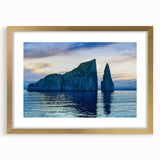 Extra large abstract art print of a textured South American scenery, in muted earth tones on a framed canvas.