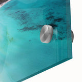 Large abstract wall art depicting South America's Venezuela scenery in vibrant colors on acrylic glass.