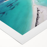 Art deco poster of a Venezuelan landscape in muted earth tones on rolled canvas, ideal for dining room wall art.