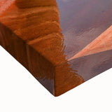 Black and white landscape art painting of Coyote Buttes in Arizona on stretched canvas, suited for bedroom wall decor.