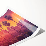 Extra large wall art featuring line art flowers in muted tones on a rolled canvas, ideal for large living room decor.