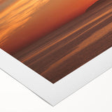 Art deco poster of Catalina, California scenery in pastel shades on rolled canvas, suitable for dining room wall art.