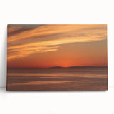 Large black and white stretched canvas depicting Catalina, California scenery, ideal for kitchen wall art or bedroom decor.