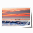 Extra large rolled print of Santa Barbara scenery with vibrant floral elements, ideal for art wall dining room.