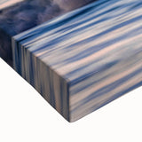 Black and white large art canvas featuring a detailed Santa Barbara landscape, ideal for bedroom decor.