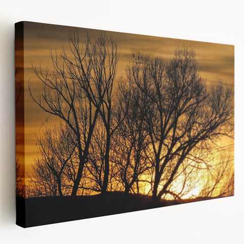 Scenic Vail, Colorado landscape on large stretched canvas with vibrant green and blue tones, ideal for kitchen wall art.