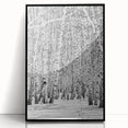 Large abstract wall art depicting Aspen, Colorado in muted earth tones on a framed acrylic.