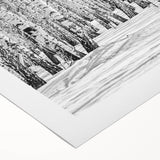 Art deco poster of Aspen, Colorado in muted earth tones on rolled canvas, suitable for dining room wall art.