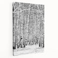 Large canvas wall art featuring a serene Aspen, Colorado landscape in natural green and earth tones.