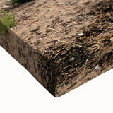 Black and white landscape art painting of a serene Connecticut scenery on large stretched canvas.