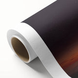 Art deco poster of Daytona scenery on rolled canvas, featuring pastel shades, ideal for nursery wall art.