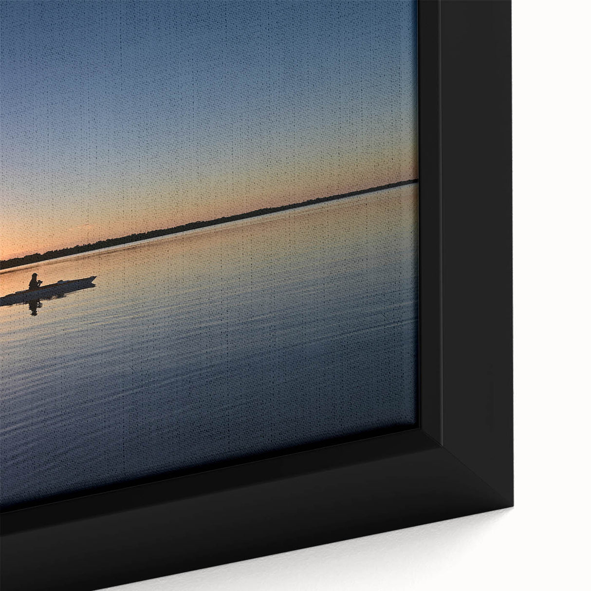 Framed canvas of textured Everglades scenery with vibrant greens and blues, ideal for living room decor.