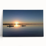 Black and white stretched canvas of Everglades scenery, ideal for kitchen wall art or bedroom ambiance.