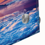 Large abstract wall art depicting a Maui beach scene in mid-century modernist style, ideal for dining room ambiance.