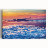 Black and white photo of Maui scenery on large stretched canvas, ideal for kitchen wall art.