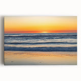 Black and white photograph of the Outer Banks on stretched canvas, suitable as large kitchen wall art.