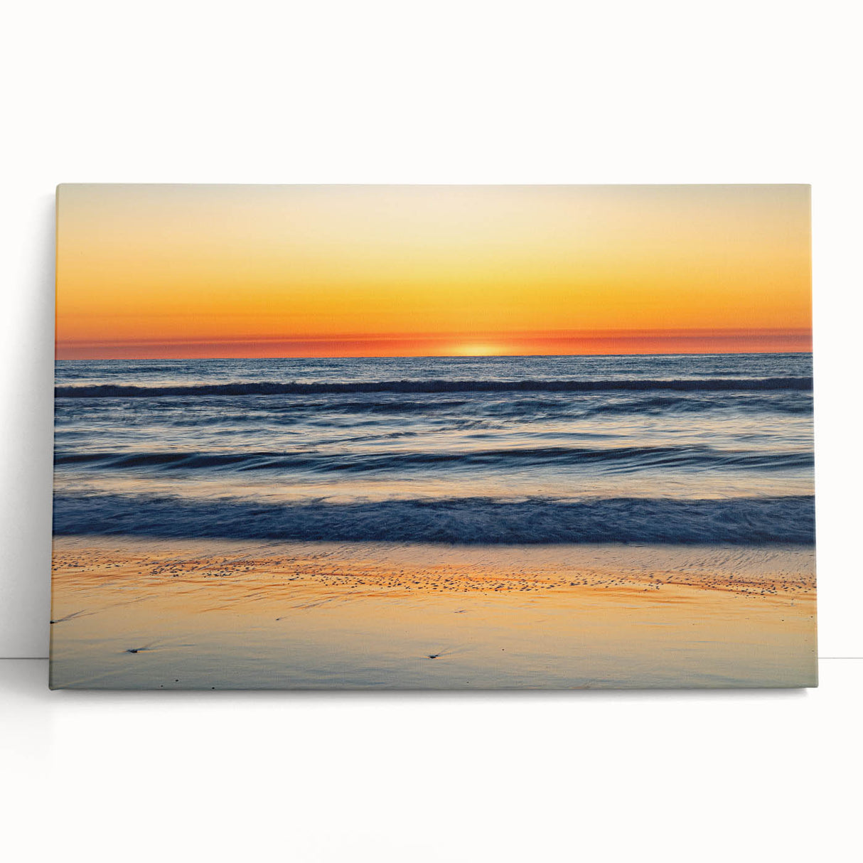 Black and white stretched canvas of Outer Banks, North Carolina, ideal for kitchen wall art or bedroom ambiance.