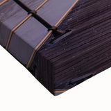 Black and white landscape art painting of Long Island on stretched canvas, ideal for bedroom wall art.