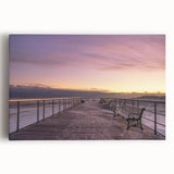 Black and white photo of Long Island scenery on stretched canvas, suitable for kitchen wall art.